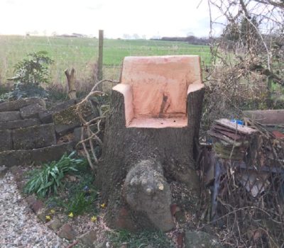 Chair from Ash removal 0
